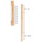 Bali & Pari Aurelia Modern Bohemian Natural Rattan Queen Size Headboard 236-13315-ZORO - alternate 5